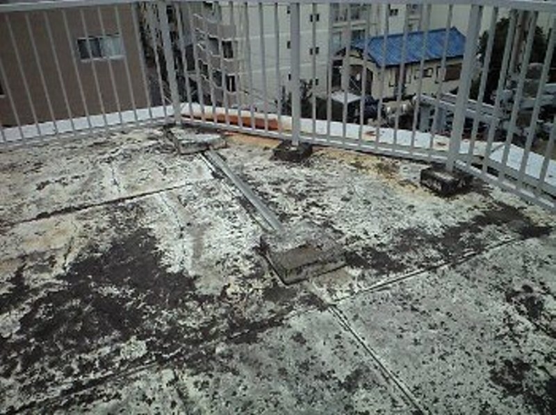 屋上防水工事の施工事例写真②