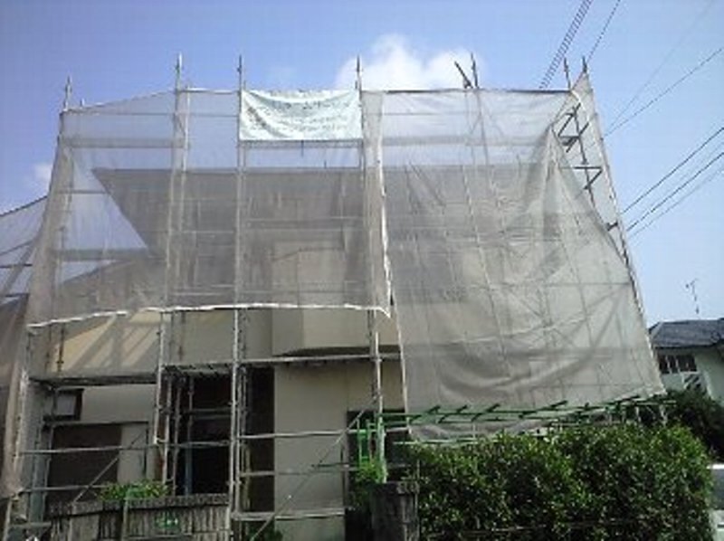 屋根・外壁塗装工事の施工事例写真②