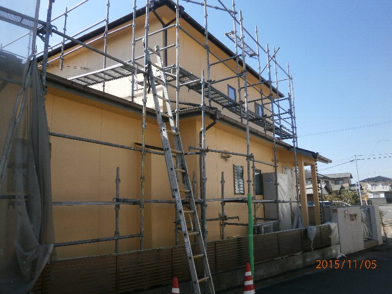 屋根・外壁塗装工事の施工事例写真③