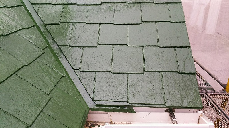 屋根塗装施工例写真⑦