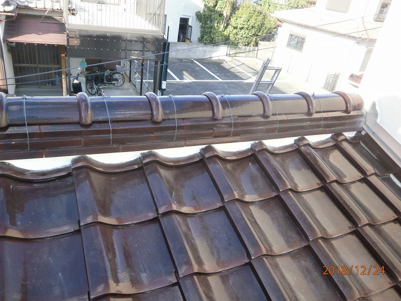 屋根補修施工例写真④