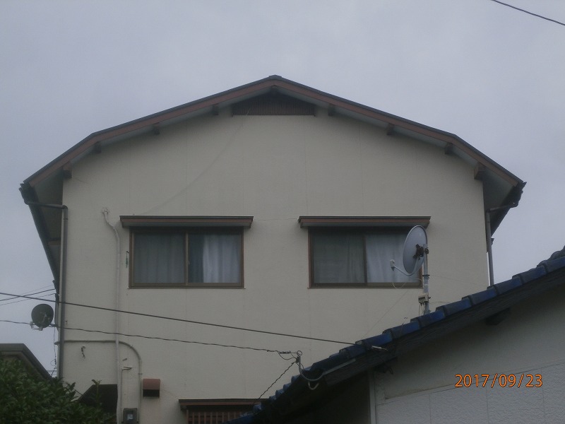 屋根・外壁塗装の施工事例写真②