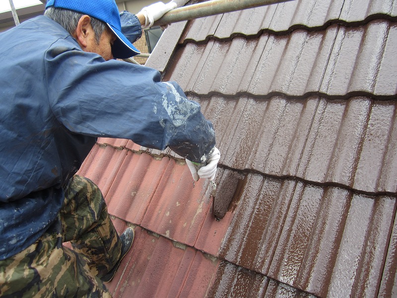 屋根・外壁塗装の施工事例写真④